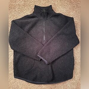 GAP black Zip-Up Sweater